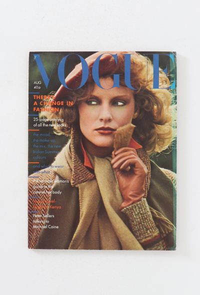 VOGUE UK 1974 Toscani, Newton & Bailey Cover Trio - 2 VOGUE UK 1974 Toscani, Newton & Bailey Cover Trio - 2