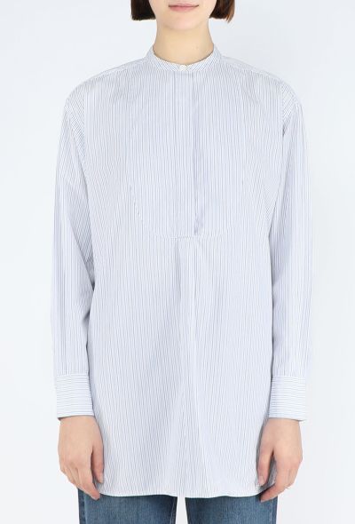 Céline Classic Pinstripe Bib Tunic - 2