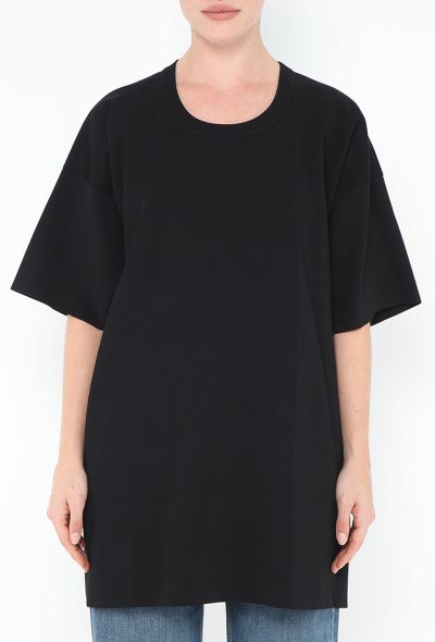 Céline Drop Shoulder T-Shirt - 1