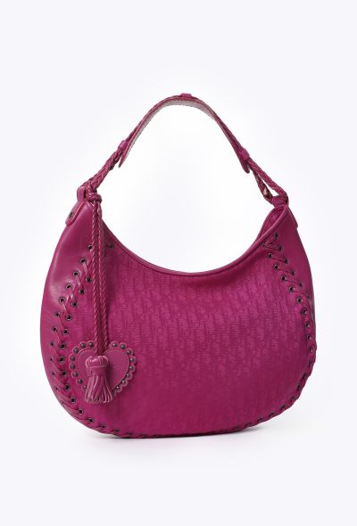 Dior Oblique Canvas Hobo Bag - 2