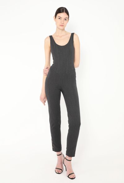 Chanel COLLECTOR 1994 'CC' Corset Jumpsuit - 1 Chanel COLLECTOR 1994 'CC' Corset Jumpsuit - 1