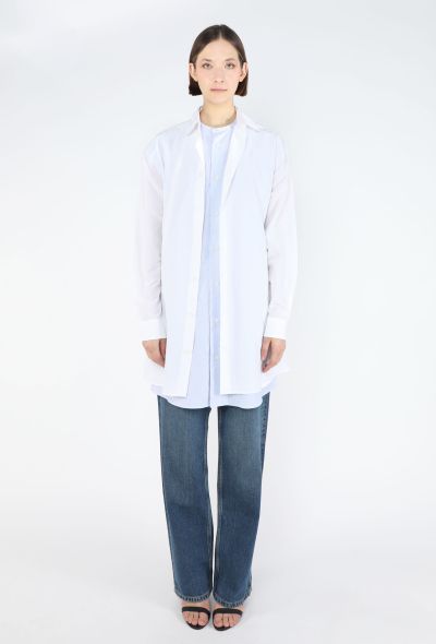 Loewe 2023 Layered Cotton Shirt - 1