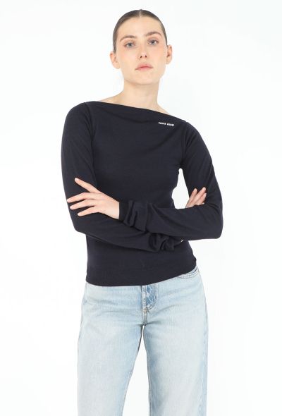 Miu Miu S/S 2025 Boatneck Pullover - 1