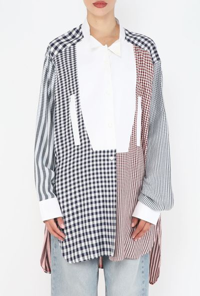 Loewe Gingham Patchwork Tunic - 2