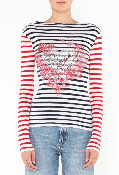 Dior 'Dioramour' Striped Sweater, 2021 - 1