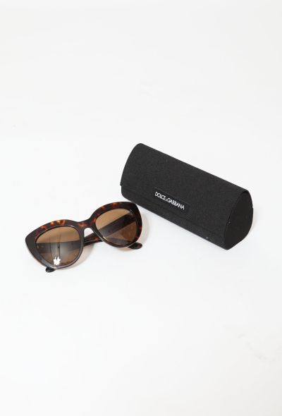 Dolce & Gabbana Tortoiseshell Round Sunglasses - 2