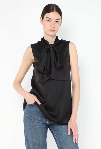 Céline 2016 Buttoned Silk Tunic - 1 Céline 2016 Buttoned Silk Tunic - 1
