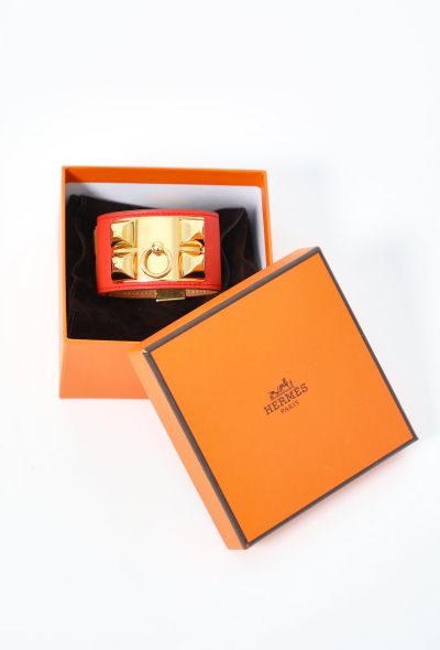 Hermès Sanguine Médor Cuff Bracelet - 2