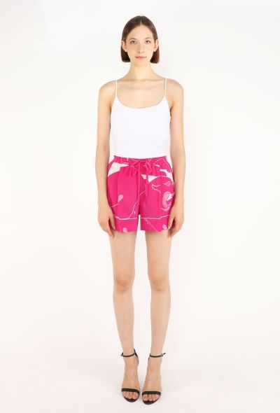 Valentino Ostrich Trim Silk Ensemble, Pre-Fall 2023 - 2