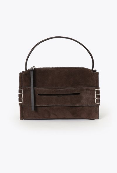 J.W. Anderson Suede Loafer Bag - 1