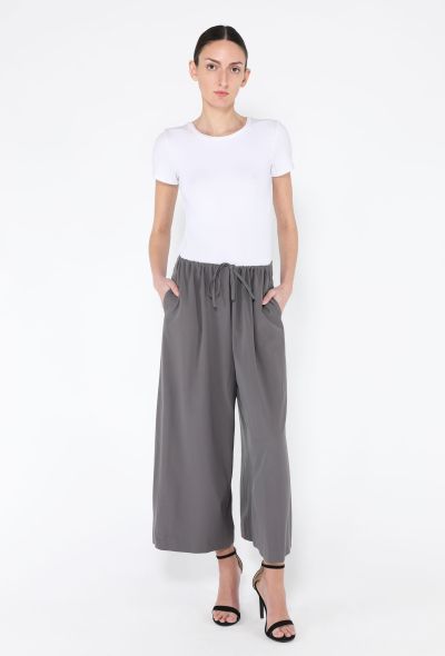 The Row 2023 Wool Crêpe Barrie Pants - 1