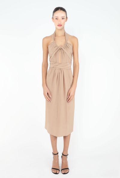 Saint Laurent RARE Spring 2002 Draped Sheath Dress - 2