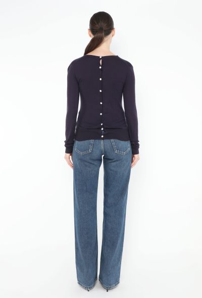 Chanel Cashmere 'CC' Button Sweater - 2 Chanel Cashmere 'CC' Button Sweater - 2