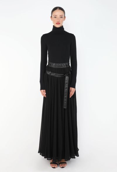 Balenciaga 2012 Drop-Waist Flared Skirt - 1