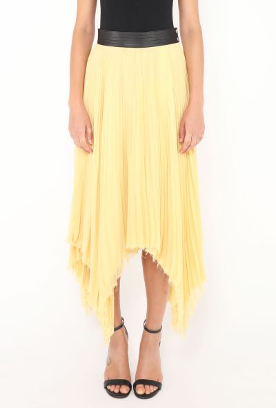 Loewe 2020 Georgette Asymmetric Skirt - 2 Loewe 2020 Georgette Asymmetric Skirt - 2