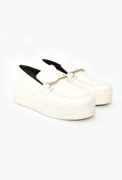 Céline 2013 Chainlink Platform Loafers - 2 Céline 2013 Chainlink Platform Loafers - 2