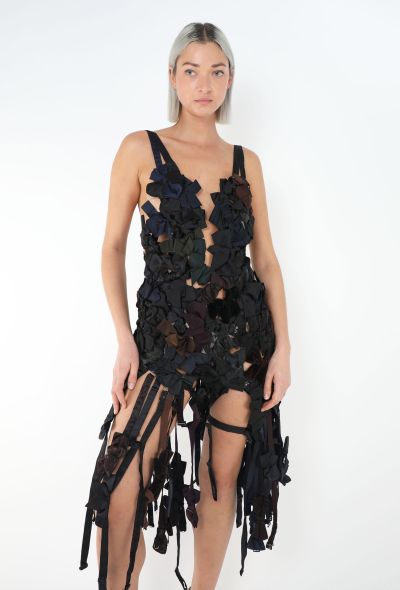 Maison Margiela ULTRA RARE F/W 2006 Artisanal Bow-Tie Dress - 2