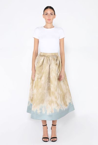 Dries Van Noten 2025 Soni Pleated Skirt - 1