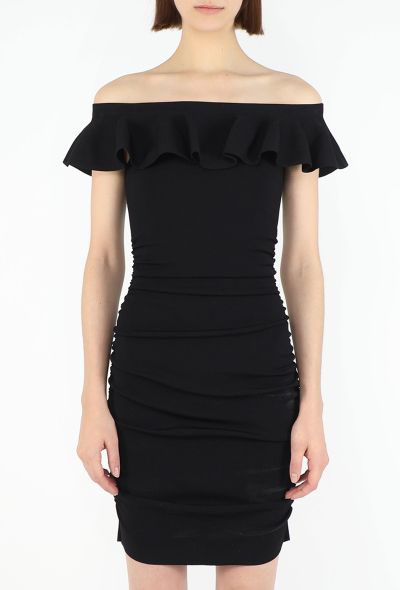 Céline 2024 Off-the-Shoulder Ruched Dress - 2