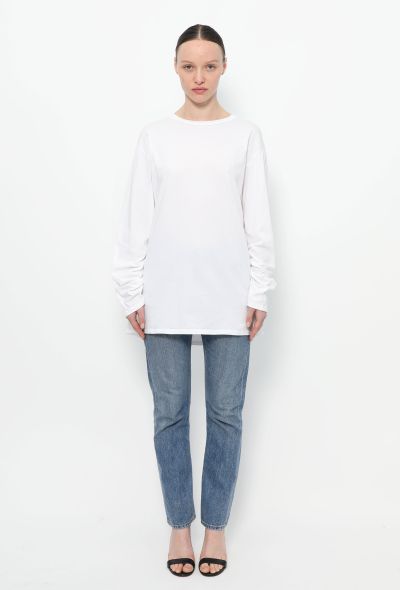 The Row Ciles Long-sleeved Cotton T-Shirt - 1
