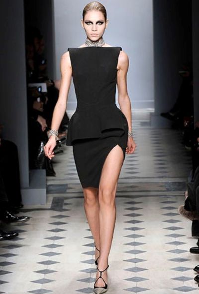 Balenciaga F/W 2008 Peplum Dress - 2