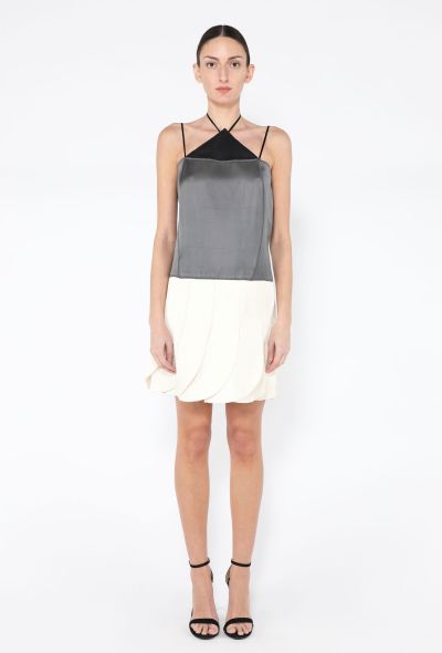 Miu Miu S/S 2007 Color Block Halter Dress - 1
