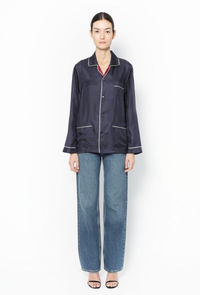                             2016 Silk Pajama Shirt - 2