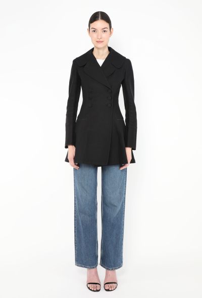 Alaïa 2010 Flared Skater Peacoat - 2 Alaïa 2010 Flared Skater Peacoat - 2