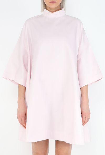 Alaïa 2025 Cotton Trapeze Dress - 2