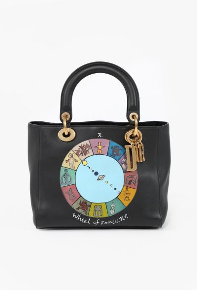 Dior 2018 Lady D-Lite Wheel of Fortune Tote - 1