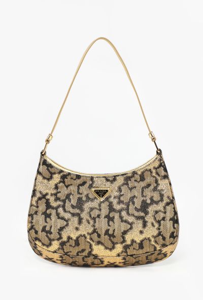 Prada 2021 Brocade Cleo Shoulder Bag - 1