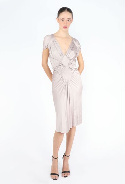 Saint Laurent Tom Ford S/S 2003 Ruched Dress - 1