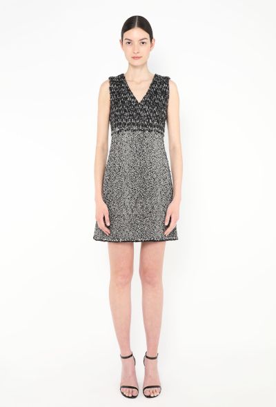 Chanel 2011 Embroidered Tweed Dress - 2