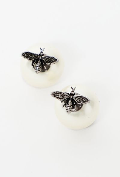                                         Pearl Bee Tribale Earrings-2