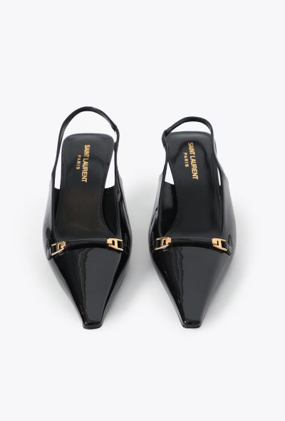 Saint Laurent 2024 Carine Slingback Pumps - 2