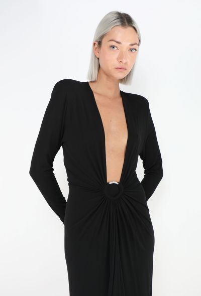 Alexandre Vauthier 2021 Plunging Gown - 1