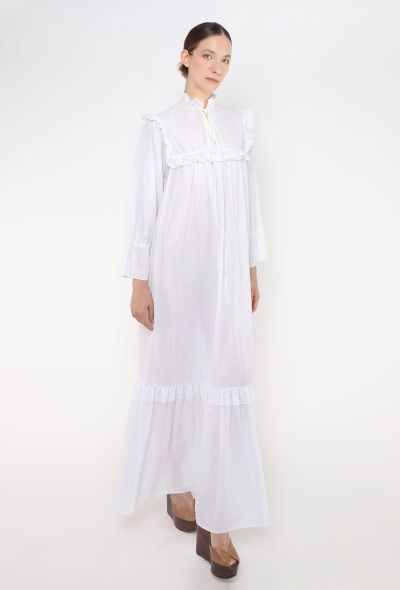 Saint Laurent '70s Ruffled Peasant Nightgown - 2 Saint Laurent '70s Ruffled Peasant Nightgown - 2