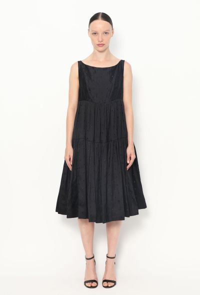 Balenciaga Embroidered Silk Cocktail Dress - 1 Balenciaga Embroidered Silk Cocktail Dress - 1