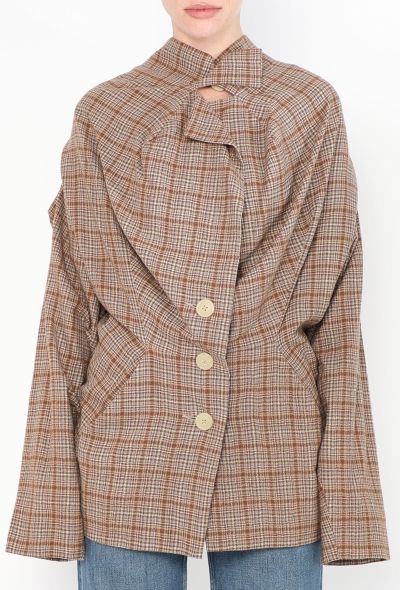 Vivienne Westwood Deconstructed Plaid Jacket - 1 Vivienne Westwood Deconstructed Plaid Jacket - 1