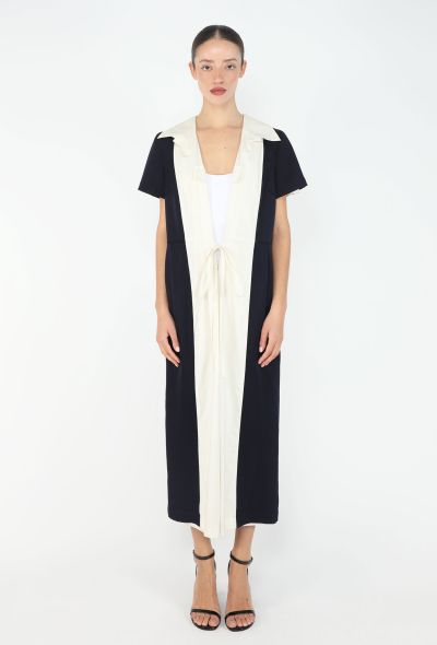 Comme des Garçons 1999 Bicolor Cotton Shift Dress - 1