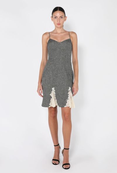 Dior Wool  Tweed & Lace Dress Ensemble, 1998 - 2