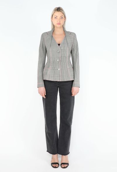 Dior 2005 Houndstooth Bar Jacket - 2