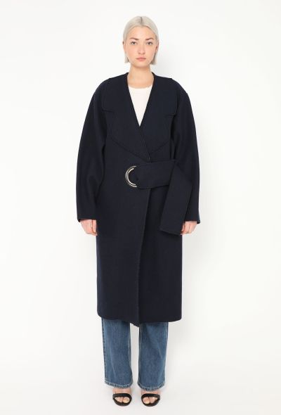 Jacquemus Pre-Fall 2015 Belted Eyelet Coat - 1 Jacquemus Pre-Fall 2015 Belted Eyelet Coat - 1