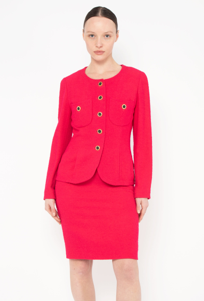 Chanel Collector 1990 Bouclé Tweed Ensemble - 1 Chanel Collector 1990 Bouclé Tweed Ensemble - 1