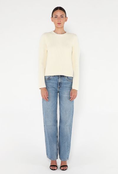 Céline Classic Ribbed Knit Top - 2