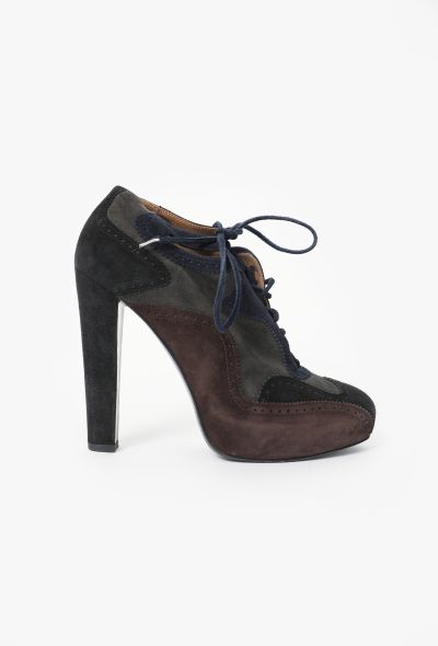 Hermès Platform Brogue Pumps - 1