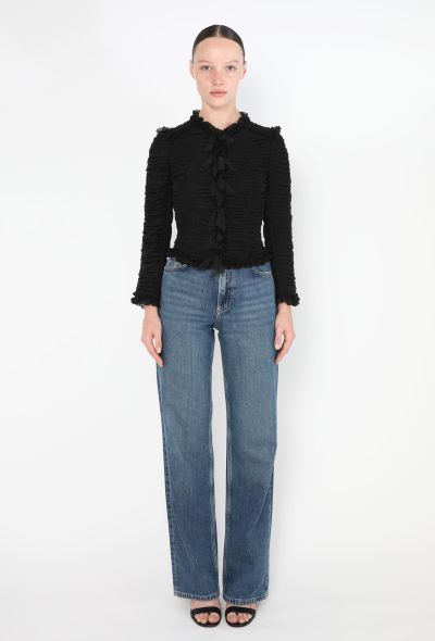 Chanel 2006 Ruched Chiffon Top - 2 Chanel 2006 Ruched Chiffon Top - 2