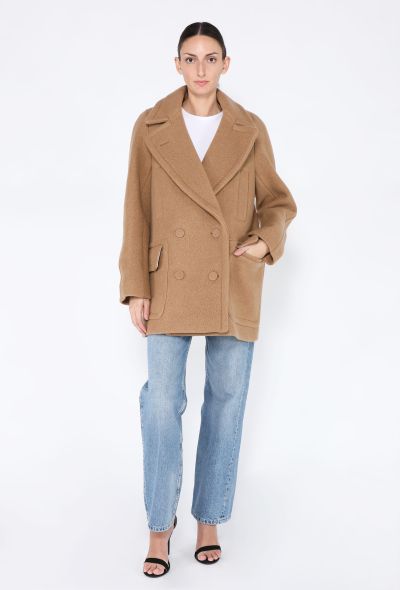 Dries Van Noten 2024 Randia Double-Breasted Peacoat - 1