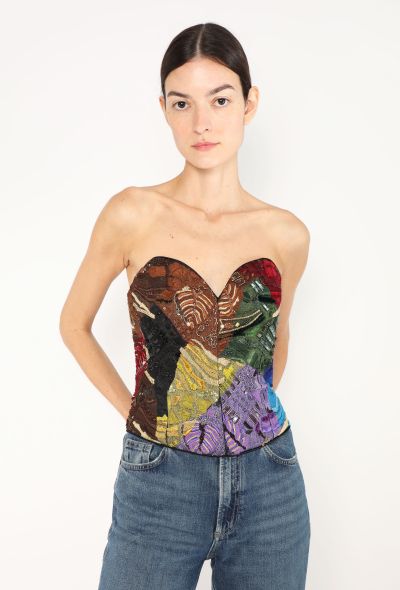 Dior Early '90s Lesage Embroidered Bustier - 1 Dior Early '90s Lesage Embroidered Bustier - 1