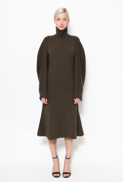                                         2016 Wool Turtleneck Dress-1